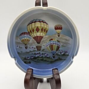 Vintage 60's Otagiri Japan Hot Air Balloon Ashtray MCM 5"